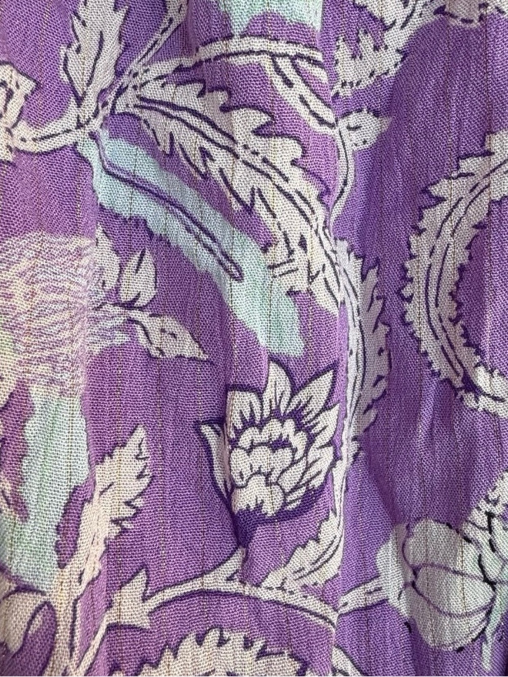 Lavender Floral Dress - Picture 9 of 12